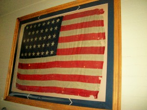 Official Flag of the U.S. from 1877 - 1890 with 38 stars