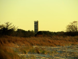 WWII Tower in Lewes, Delaware